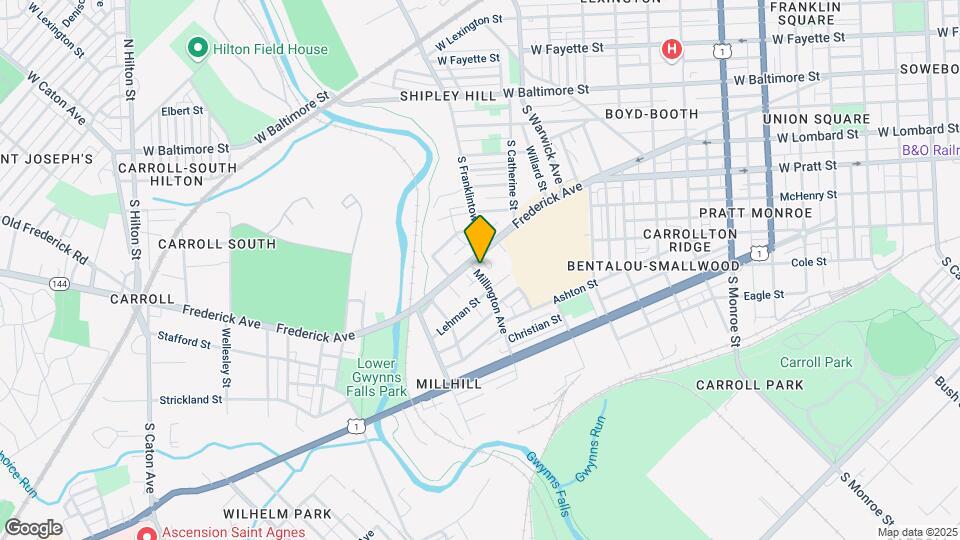 303 Millington Ave Map and Location Details