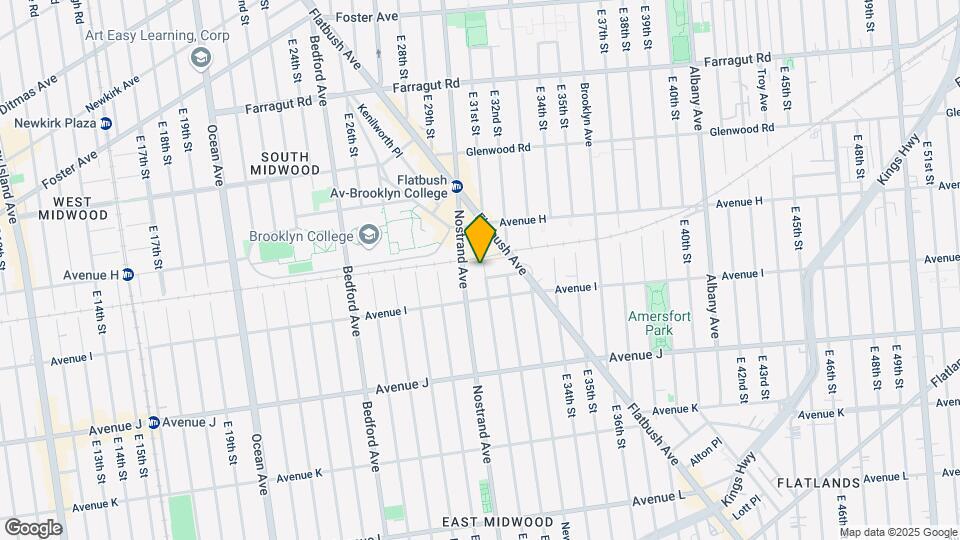 850 East 31 St Mapa y Detalles de la Ubicación