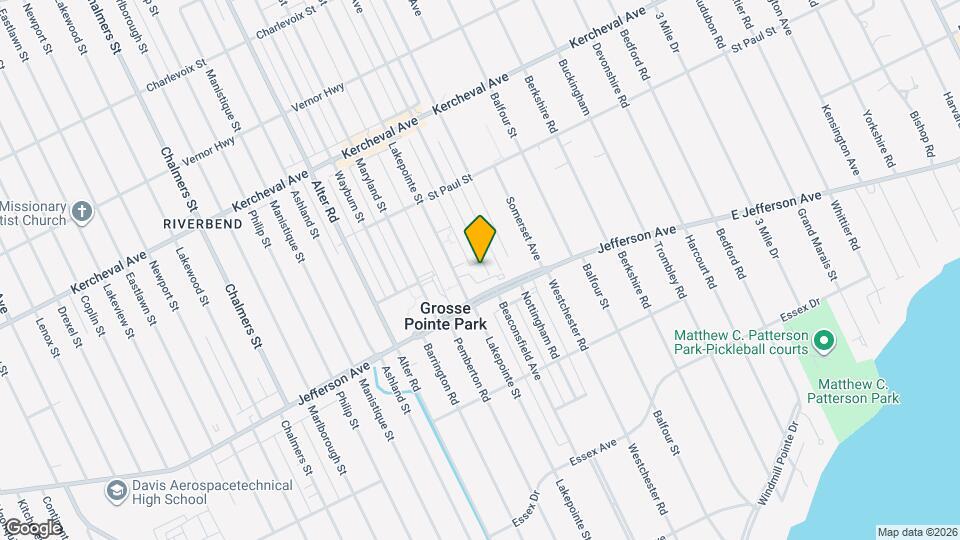 1005 Beaconsfield Ave Map and Location Details