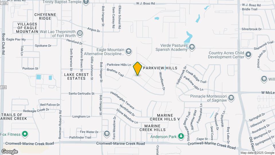 5509 Brentlawn Dr Map and Location Details