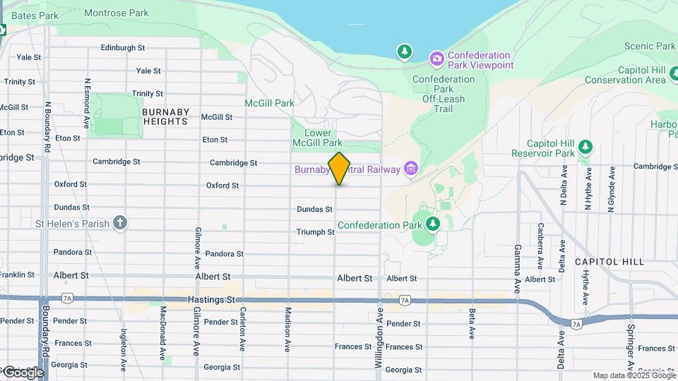 4402 Oxford St Map and Location Details