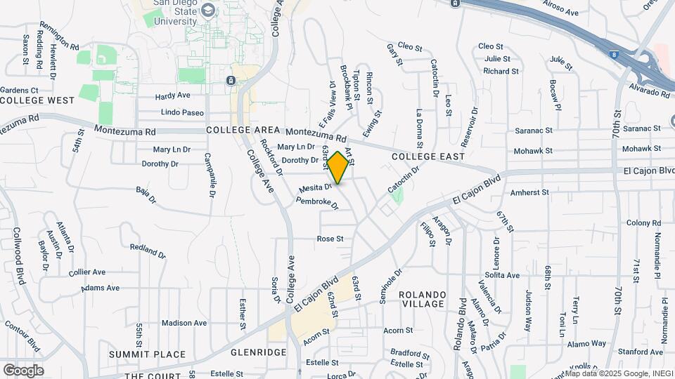 4956 63rd St Map and Location Details