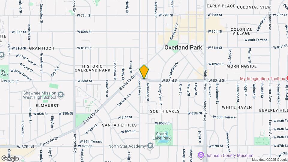 7801 W 83rd St Map and Location Details