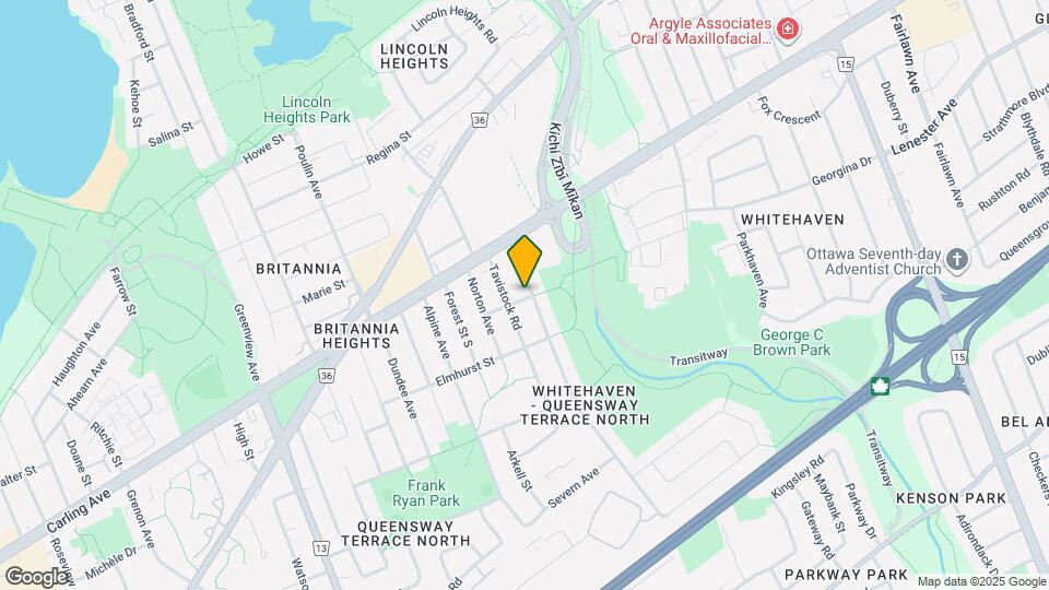 844 Connaught Ave Map and Location Details