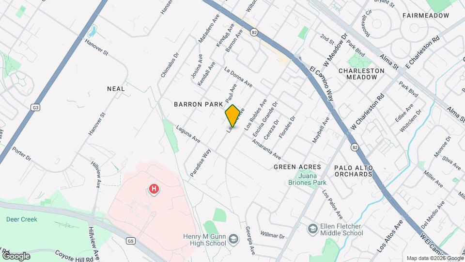 829 La Para Ave Map and Location Details