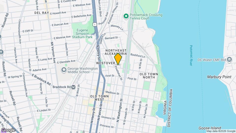 809 Second St Map and Location Details