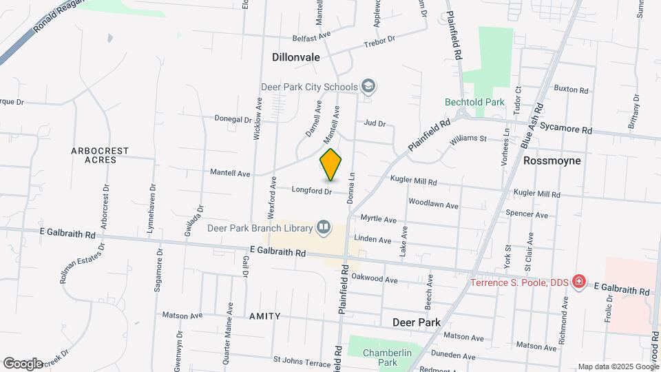 4048 Longford Dr, Unit 4 Map and Location Details