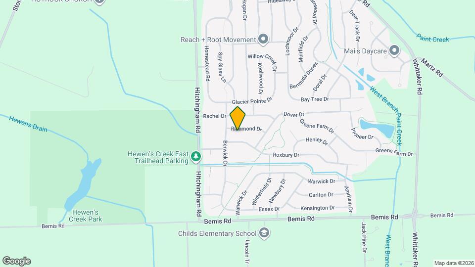 7164 Richmond Dr Map and Location Details