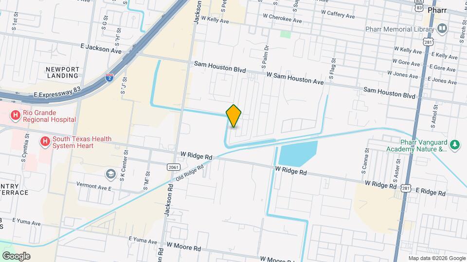 1302 S Diplomat Dr, Unit 1 Map and Location Details