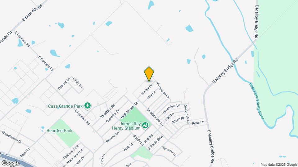 1231 Shelby Dr Map and Location Details