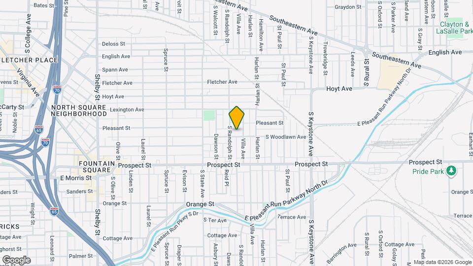 1920 S Woodlawn Ave Map and Location Details