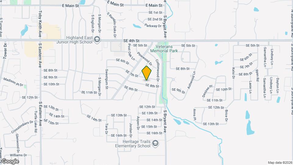 1721 SE 8th St Map and Location Details