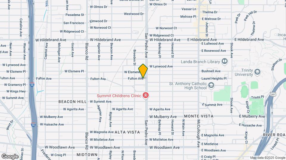 410 Fulton Ave Map and Location Details