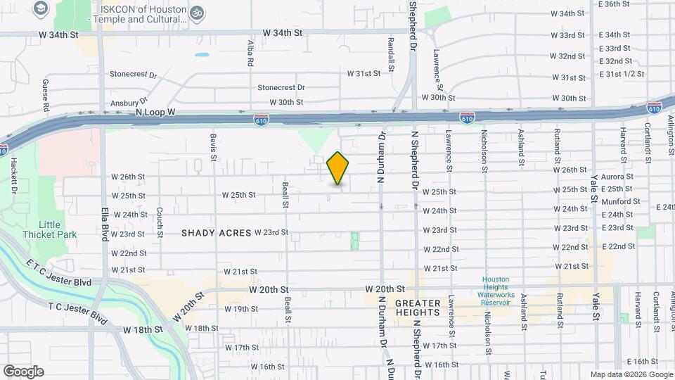 2507 Brinkman St Map and Location Details