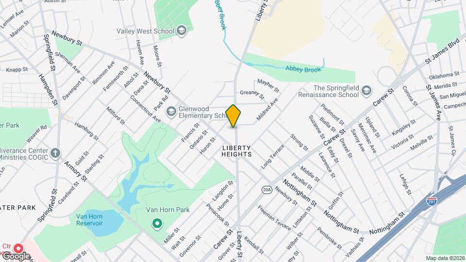 1038 Liberty St, Unit 1038 liberty st Map and Location Details