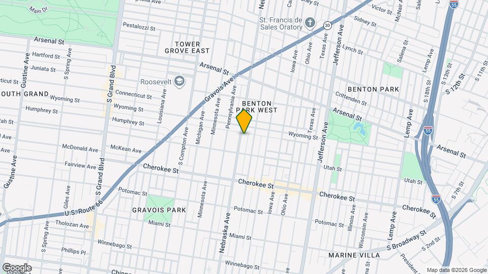 3220 Nebraska Ave Map and Location Details