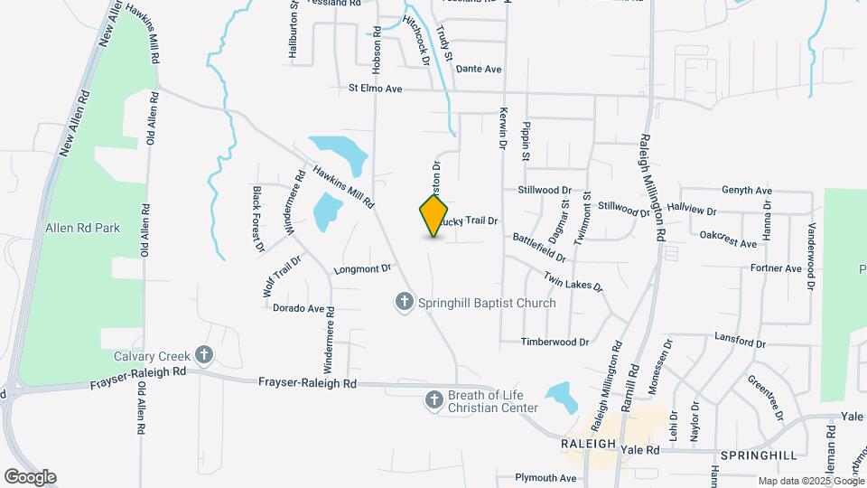 3762 Berry Ln Map and Location Details