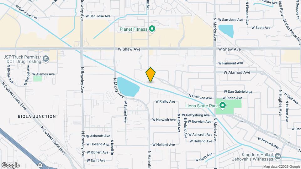 4617 N Charles Ave Mapa y Detalles de la Ubicación