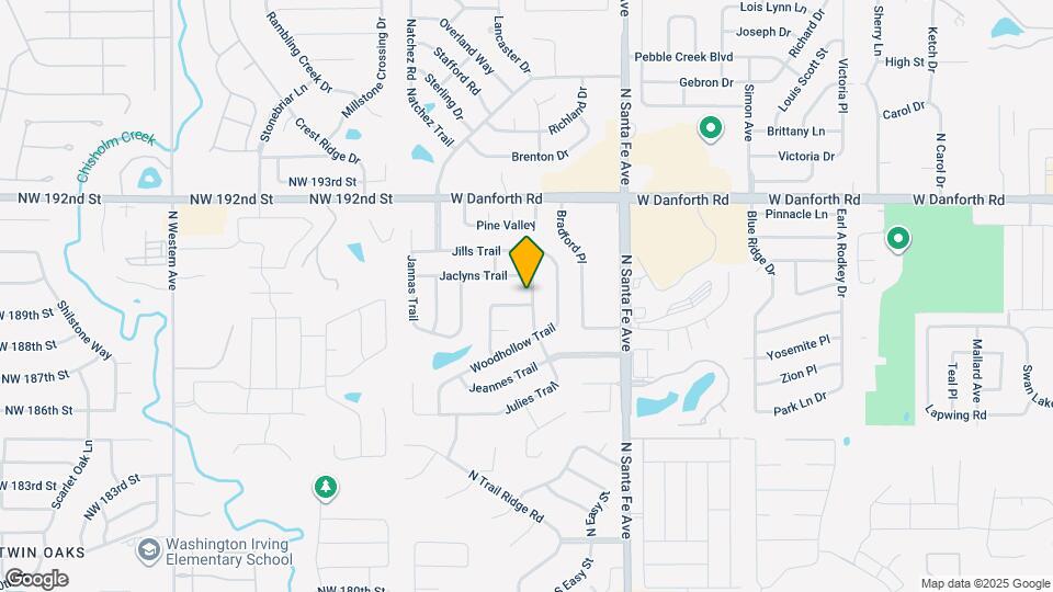 2601 Ricks Trail Map and Location Details