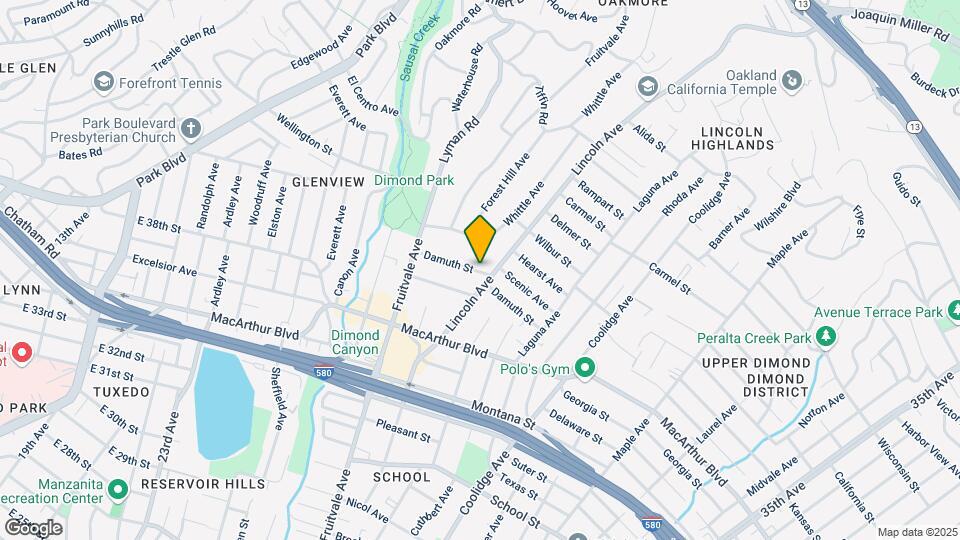 2308 Damuth St Map and Location Details