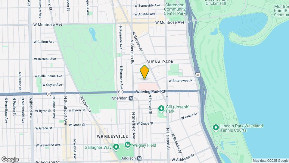 944-946 W Cuyler Ave Mapa y Detalles de la Ubicación