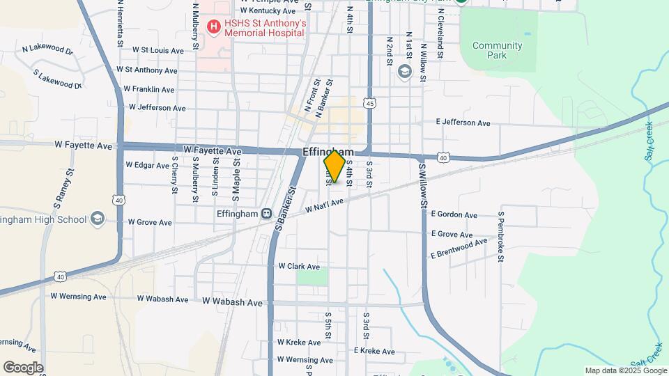 408 S 5th St Map and Location Details