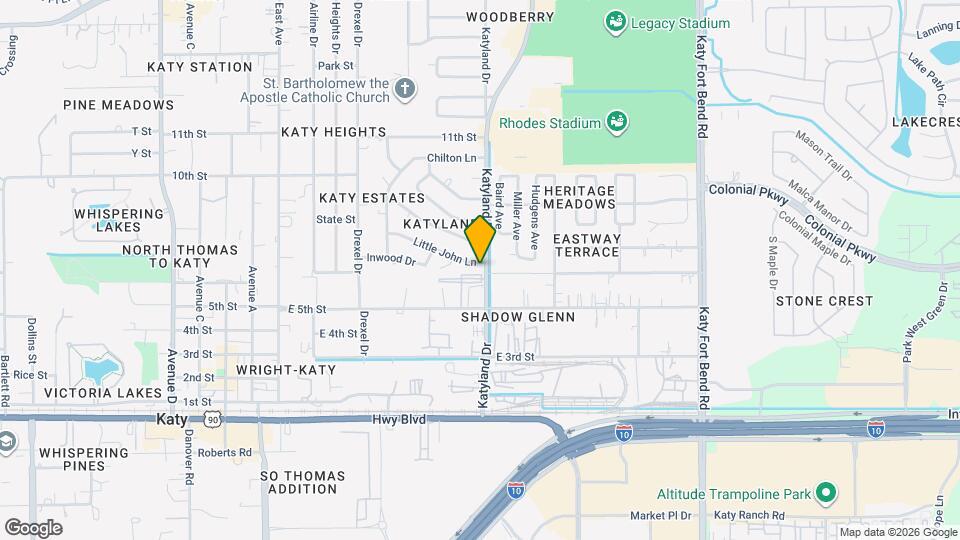 5303 Little John Ln Map and Location Details