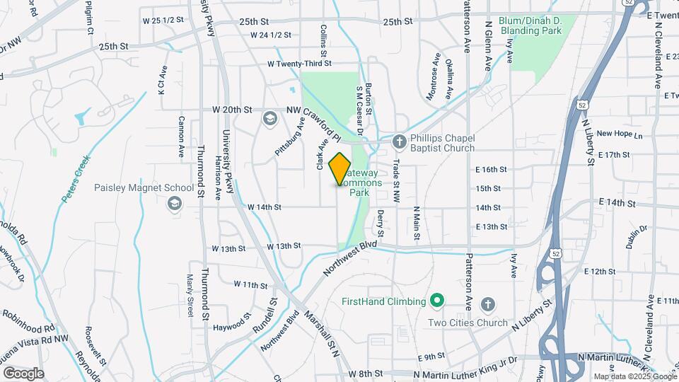 1409 Underwood Ave Map and Location Details