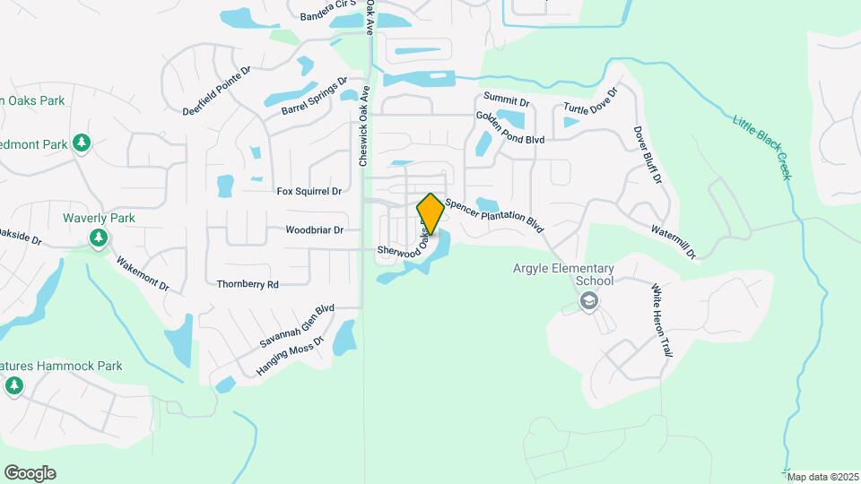 459 Sherwood Oaks Dr Map and Location Details