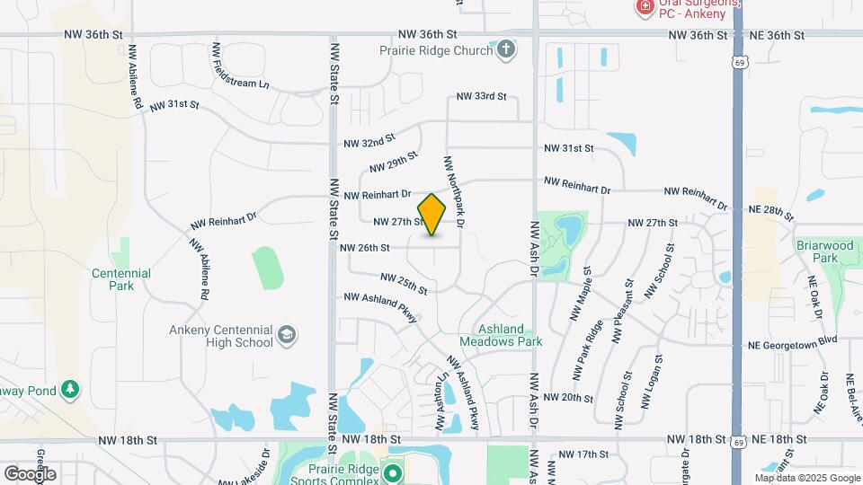 1204 NW 26th St Map and Location Details