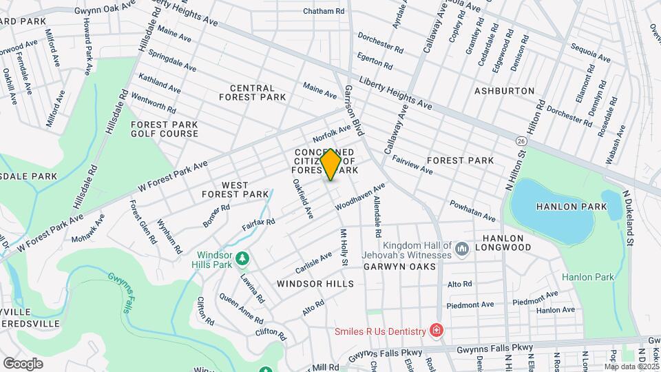 3021 Wolcott Ave Map and Location Details