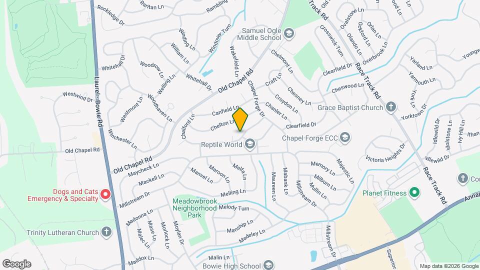 12426 Chalford Ln Map and Location Details
