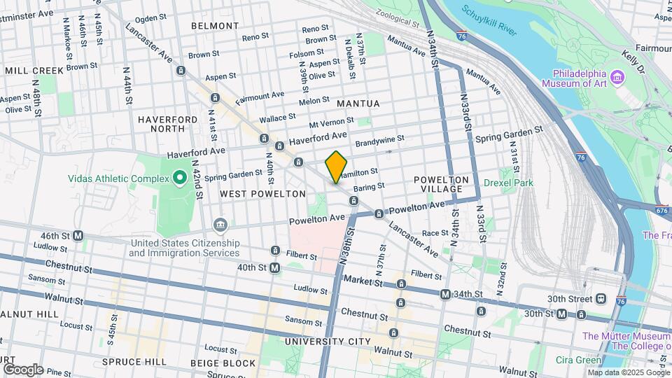 3826 Lancaster Ave-Unit -2 Map and Location Details
