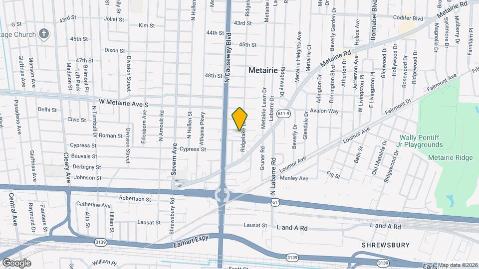 318 Ridgelake Dr Map and Location Details
