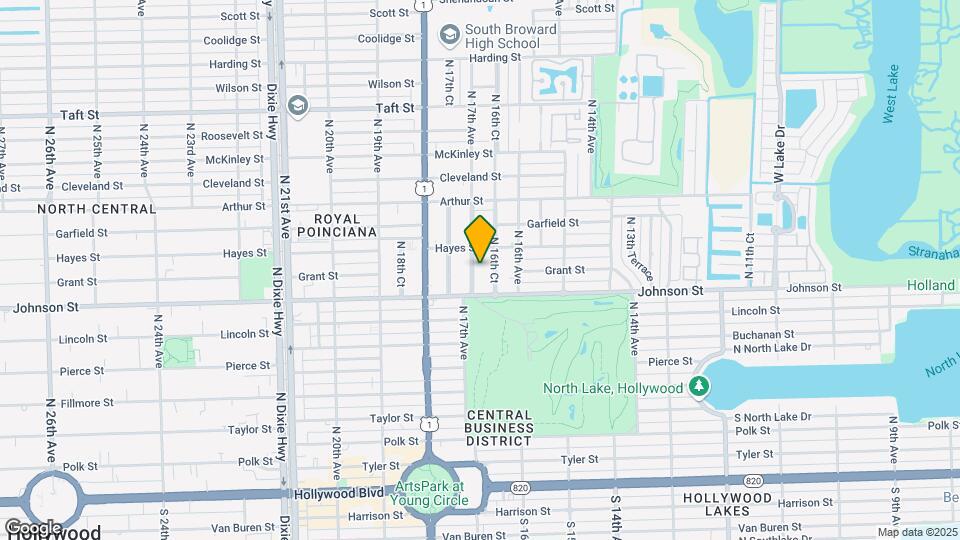 1003 N 17th Ave Map and Location Details