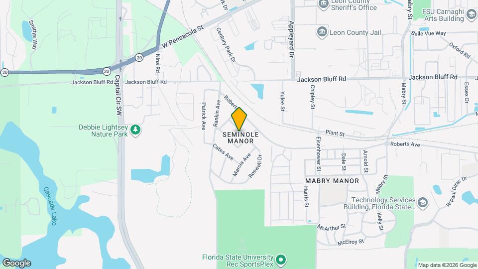 3927 Roswell Dr Map and Location Details
