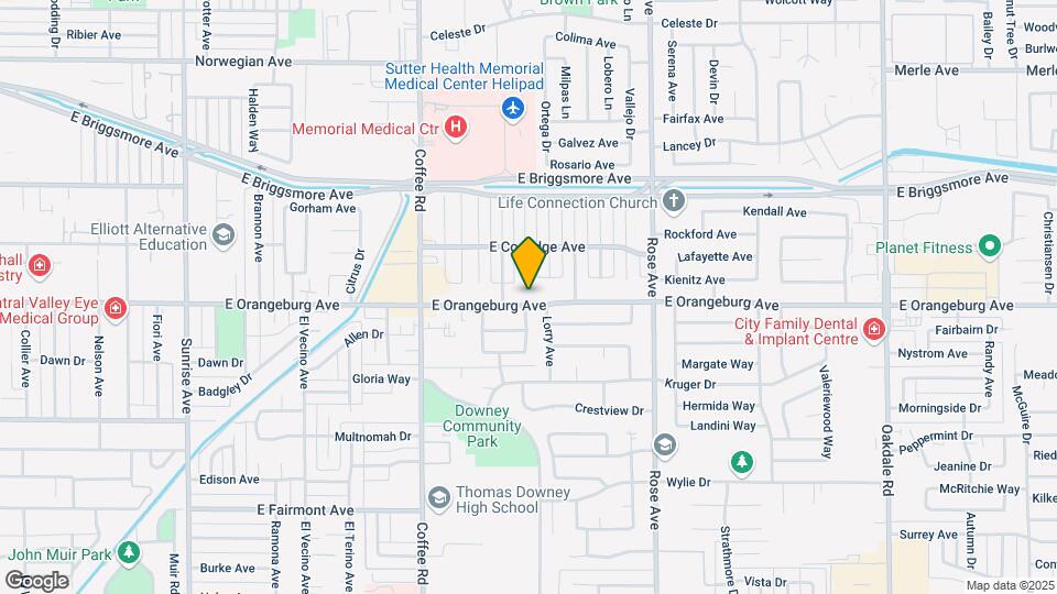 1429-1431 E Orangeburg Ave Map and Location Details