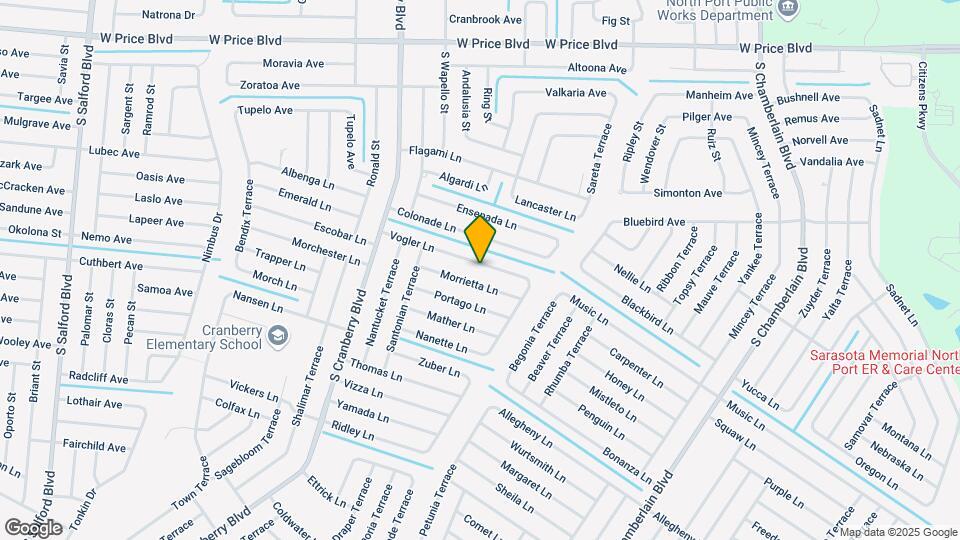 2645 Vogler Ln Map and Location Details