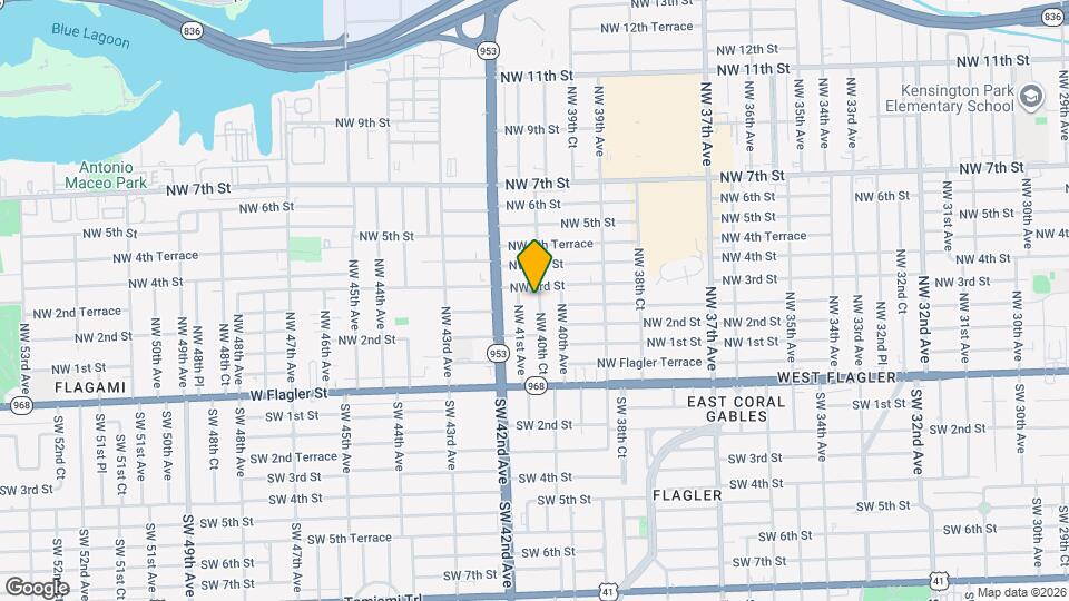 270 NW 40th Ct Map and Location Details