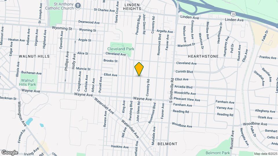 1801 John Glenn Rd Map and Location Details
