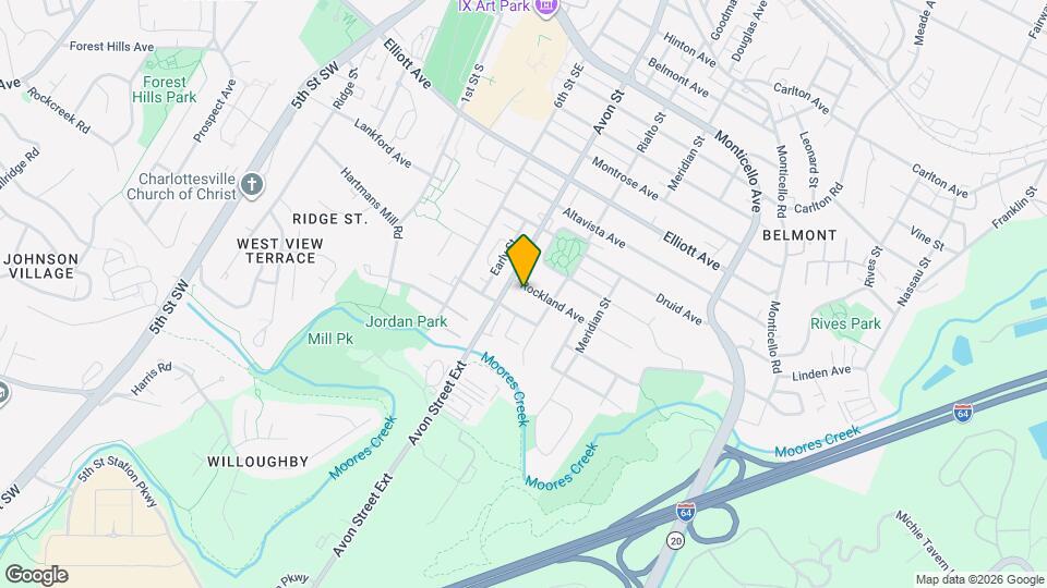 706 Rockland Ave, Unit B Mapa y Detalles de la Ubicación