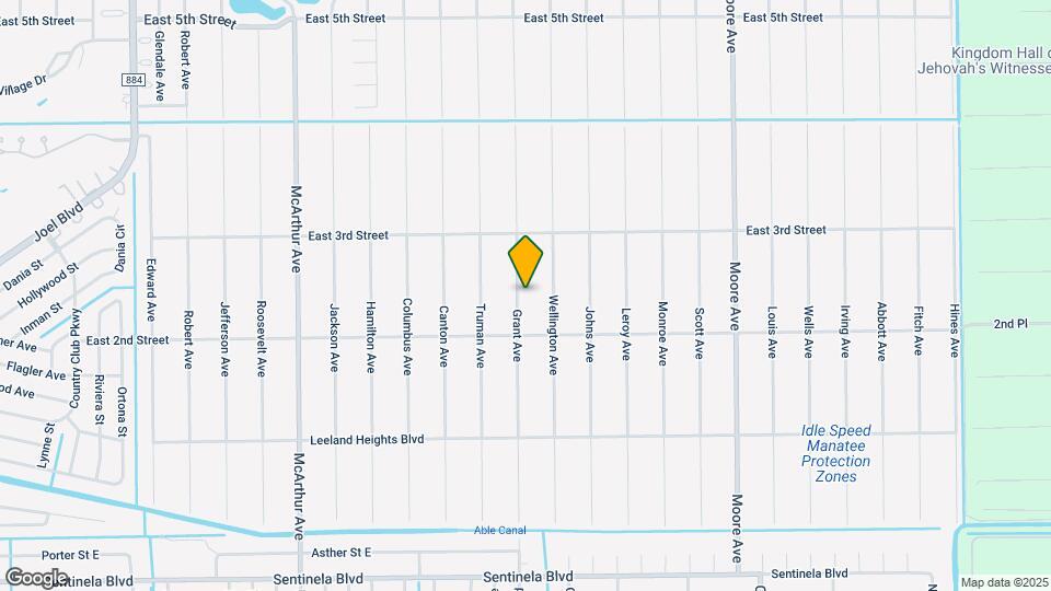 208 Grant Ave Map and Location Details