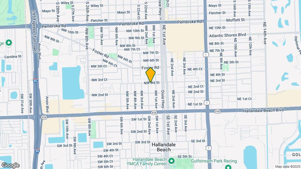 115 NW 3rd St Map and Location Details