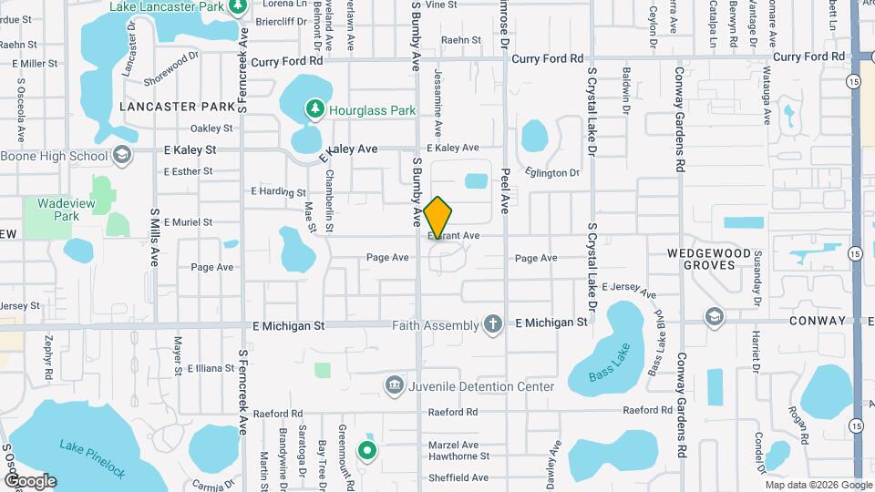 2323 S Bumby Ave Map and Location Details