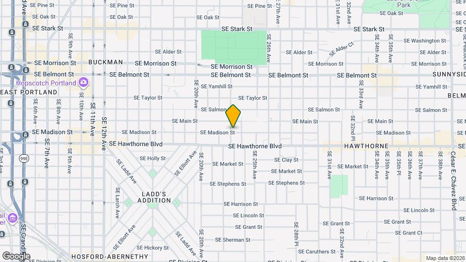 2311 SE Madison St Map and Location Details
