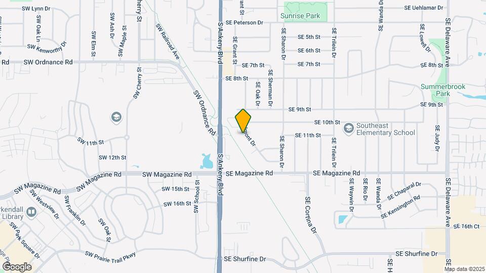 1010 SE Belmont Dr Mapa y Detalles de la Ubicación