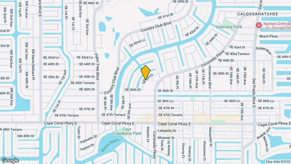 4539 SE 6th Ct Map and Location Details