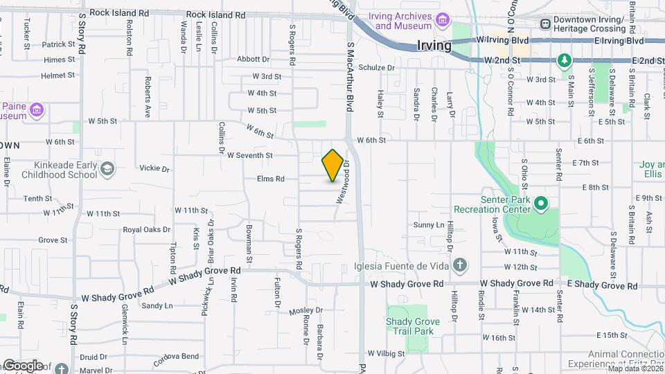 1209 Glenwood Dr Map and Location Details