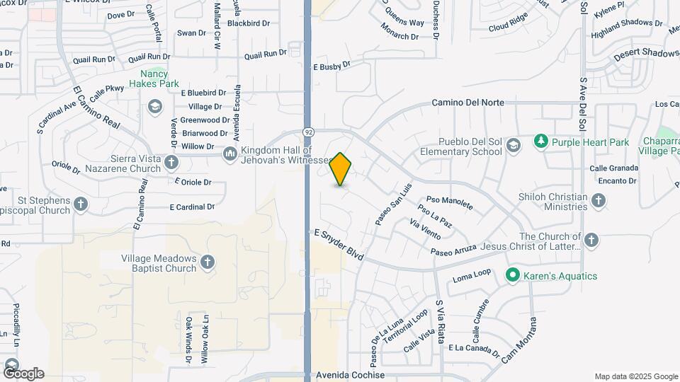 1162 Plaza Oro Loma-Unit -C Map and Location Details