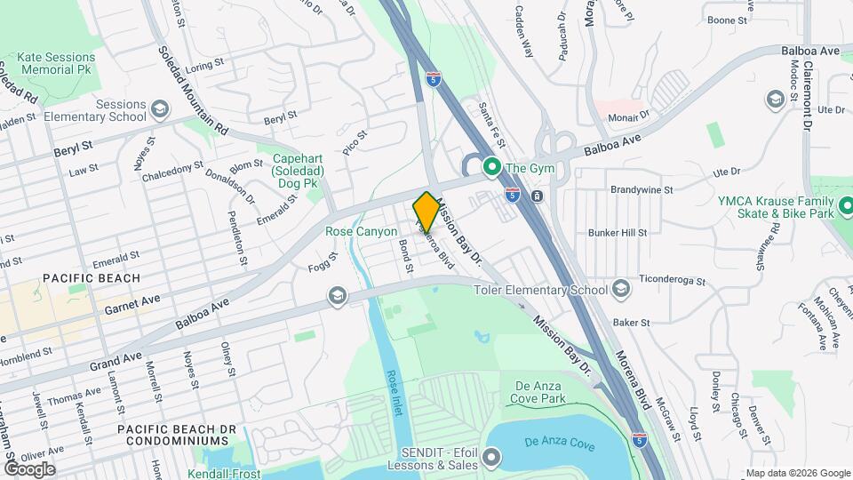 4494 Figueroa Blvd Map and Location Details